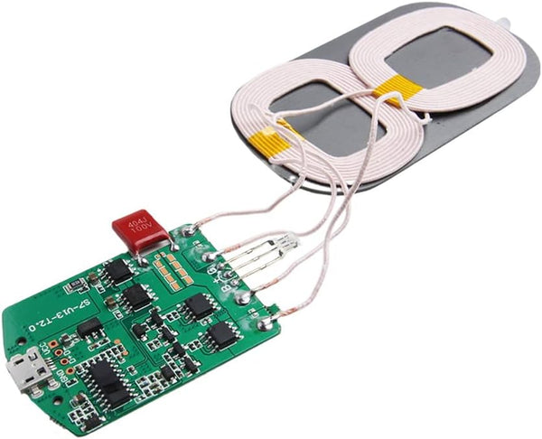 10W Qi Fast Charging Wireless Charger PCBA Circuit with Board Coil - 1 pcs