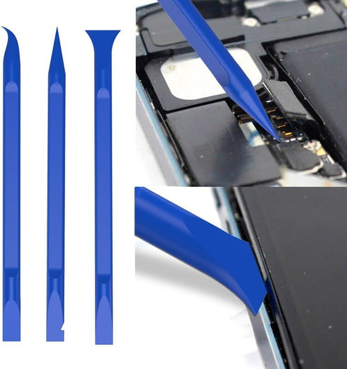 Pry Bar Tool Set, 10 Pieces of Opening Tools for iPhone, Laptop, Tablet, Computer Repair and Battery Replacement