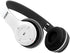 Coby Bluetooth Headphones, Wireless Over-The-Ear Foldable Headset with Mic, AUX, Rechargeable | 5-HR Play