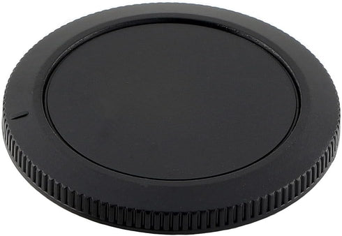 2 Pack Rear Lens Cap and Camera Body Cap Cover Kit for Canon EOS R50 R10 R8 R7 R6 R6 Mark II R5C R5 R3 RP R Ra RF