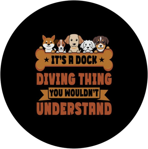 Dock Diving Dog Training PopSockets Standard Grip