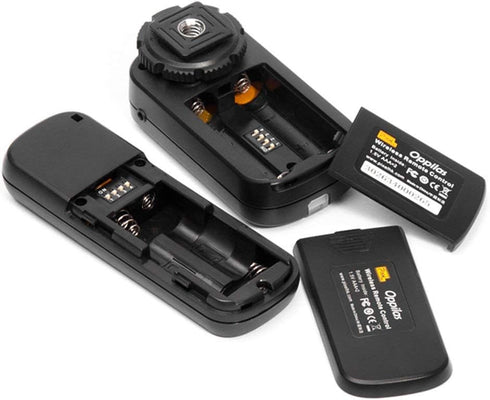 Pixel Oppilas/DC2 Wireless Remote Shutter Release for Nikon Z6, Z7, D3100, D3200, D3300, D5000, D5100, D600
