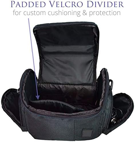 Deluxe Large Padded Carrying Bag for Nikon, Sony, Pentax, Olympus, Panasonic, Samsung, and Canon DSLR Cameras