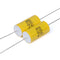 2pcs 2.2uF 250V Axial Audio Speaker Crossover Film Capacitor, 5% Precise Pairing