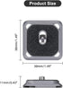 FANAUE CP-01 Camera Clip QR Mount Plate, Quick Release Plate Compatible with Arca Swiss/RRS Tripod Ball Head