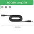 Security-01 3.3FT 1M 5.5mm 2.1mm,for DC Power Extension Cable x CCTV Camera IP WiFi Camera,DVR,LED Strip,DC Power