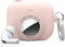 elago Snapshot Cover for Apple AirPods Pro, Cute Classic Camera Design, Sand Pink, Key Ring Included