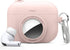 elago Snapshot Cover for Apple AirPods Pro, Cute Classic Camera Design, Sand Pink, Key Ring Included