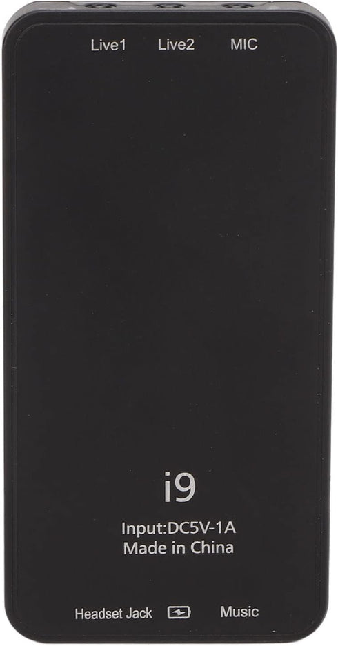 Ejoyous 8 3.5mm Portable Voice Changer, ABS Handheld Portable Multifunctional Sound Disguiser with Sound Effects