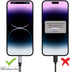 MFi Certified iPhone Charger 3-Pack: 6FT Nylon Braided Lightning Cable for Fast Charging & Data Sync, Compatible with