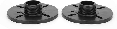 2PCS Treble Loudspeaker Horn Adapter, Universal Treble Horn Adapter with External Thread, ABS for Speaker