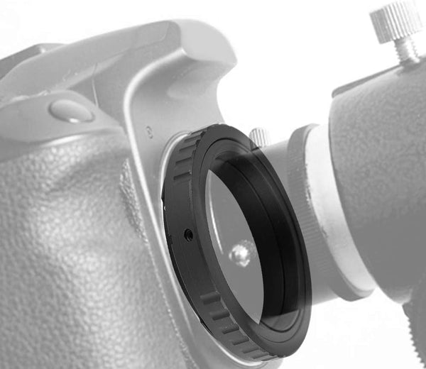 Pomya Telescope Connector Ring for Camera, Aluminum Alloy M48*0.75 Mount Adapter Ring for Nikon/Camera (M48-AI)