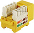 Monoprice Cat5e Punch Down Keystone Jack for 22-24AWG Solid Wire, Yellow