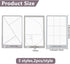 6Pcs 3 DICOSMETIC Styles Composition Viewfinder Acrylic View Finder Clear Ratio Composition Tool Golden Triangle