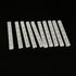 URIMPAVIDO 20PCS 0.5 Module Plastic Gear Plastic Connecting Rod Long Strip Rack Gear