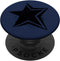 PopSockets Swappable PopGrip, Black Star Cyber Y2K Aesthetic Downtown Girl Mcbling
