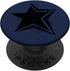 PopSockets Swappable PopGrip, Black Star Cyber Y2K Aesthetic Downtown Girl Mcbling