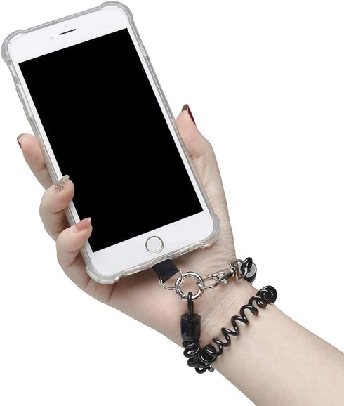Doormoon Universal Phone Lanyard Tether with Patch, Stretchy Straps & Case Anchor for iPhone, Samsung, Pixel, Most