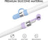 AHASTYLE 1st 3 Pack 1st Silicone Cap for Apple Pencil Generation Anti-Lost Apple Pencil Cap Cover Accessories