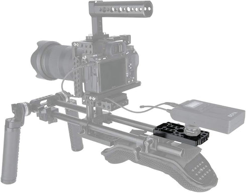 NICEYRIG Switching Plate Cheese Easy Plate for Camera, Applicable Railblocks, Dovetails, Short Rods