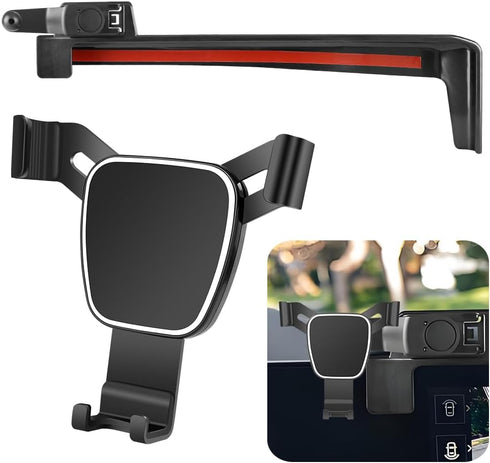 LUNQIN Car Phone Holder for Kia Carnival 2025 2026 Hybrid Auto Accessories Navigation