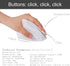 Left Handed Wireless Mouse – Ergonomic Vertical Design, Also for Gaming, Compatible with Windows/macOS, Laptop, PC,