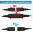 VT QD to USB Adapter Cable, Compatible with Plantronic-Poly QD Headset, Volume Control and Mute Microphone