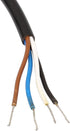 uxcell M12 Female Straight 4 Pin Connector, 2M Aviation Socket Electrical Cable