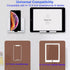 Upgraded Shower Phone Holder Tablet Wall Mount Phone Holder Removable,Self-Adhesive Mobile Cell Phone iPad Holder for Bed Bathroom Kitchen, Compatible with iPad iPhone Samsung Galaxy Tablet Switch