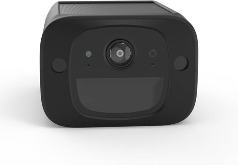 Holicfun Silicone Cover Skin - Compatible with Eufy Security SoloCam S220 Camera (Black)
