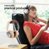 Micool Headphone Stand, Aluminium and Wood Gaming Headset Holder for All Size Headphones with Heavy Base