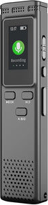 Haoyull 8/32/64GB Portable Digital Voice Recorders with Noise Reduction, USB Charging, MP3 Playback