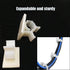 30 Pack Adjustable Cable Clips, Adhesive Nylon Wire Clamps for Desk Wall Cord Management