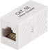 Monoprice Cat5e RJ45 Modular Inline Coupler, Straight Type Coupler, White