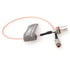 SZRMCC DIN1.0/2.3 RG179 75ohm 4K (1m/3.2ft) Male to BNC Female HD SDI Coaxial Cable for Video Camera Monitor Recorders
