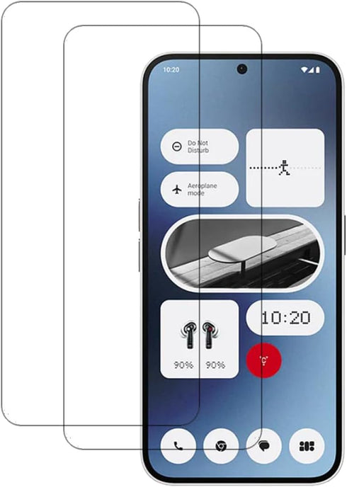 2 Pack High Clear Tempered Glass Screen Protector for Nothing Phone 2, 9H Frontier Protective Protector