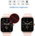 Compatible Screen Protector for Faweio 1.8'' Smart Watch, TPU HD Full Coverage Invisible Film (6PCS)
