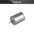 5Pcs 7.2V 13500RPM 0.38A Fielect DC Motor Micro Motor Round Shaft Electric Motor for DIY Airplane RC Boat Toys Model