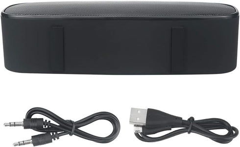Wireless Bluetooth Speaker with AUX/USB/TF Card Slot, Outdoor Portable Stereo Speaker with Enhanced Bass for Travel,