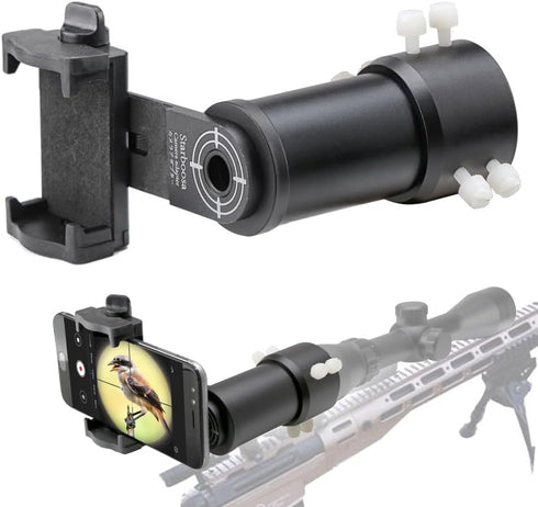 Rifle Scope Mount Camera Adapter, Smartphone Adapter for Hunting and Teaching Purposes