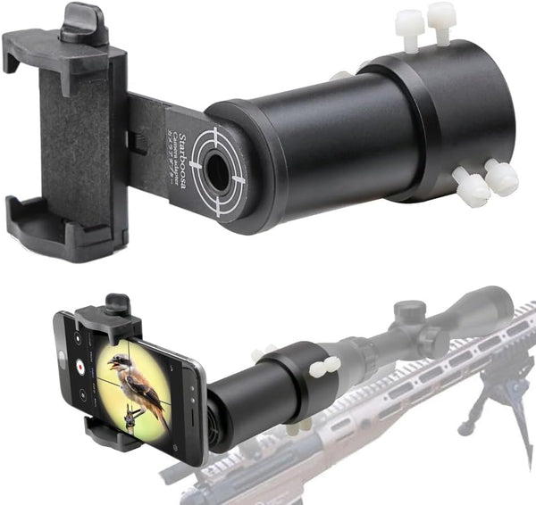 Rifle Scope Mount Camera Adapter, Smartphone Adapter for Hunting and Teaching Purposes