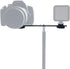 8"/20cm Dual Speedlite Camera Mount Tripod Bracket Flash Extension Bar for LED Video Light and DSLR Flash Light