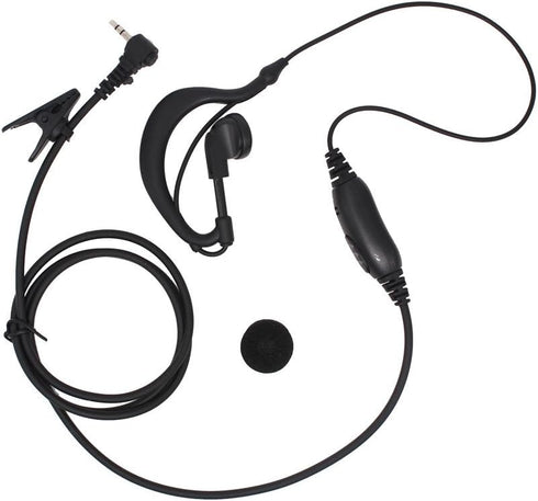 2.5mm Jack Earpiece Radio Headset with Microphone for M880 T228 T328 T388 VT8 Floureon M-880 (2PCS)
