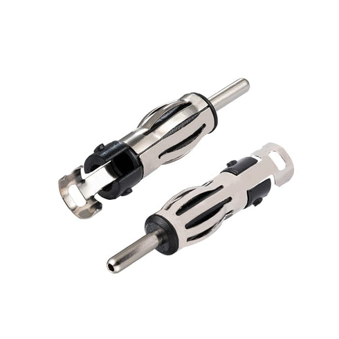 3PCS DIN Plug Crimp Connector Straight Adapter FM/AM Car Radio Antenna Connection for Cable RG58 RG174