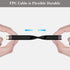 USB4 Thunderbolt 4 Cable, 100W USB C Female to Male, 40Gbps Data Transfer, Short USB C Cable, 8K Display Support