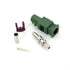 RG316 RG174 RF Coaxial Cable Connector, Fakra Video Connector E Male Cable Connector for Car XM Radio GPS Telematics