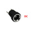 YXQ 5.5mmx2.1mm DC Power Supply Jack 2 Pin Socket Female Panel Mount Connector with Hex Washer 6-Pack