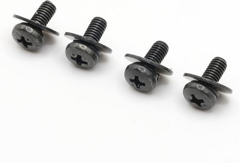 ReplacementScrews M4 10mm 75x75mm 100x100mm VESA Compatible TV/Monitor Wall Mount Screws for and Brackets. Metric