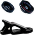 Happy Hydro - Nug Shot Clip On Macro Lens Kit - Includes Macro and Wide Angle Lenses - Compatible with iPhone