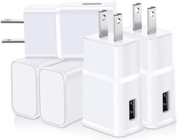 5 Pack Type C Charger Fast Charging Block, USB Wall Phone Charger Adapter for Samsung Galaxy, LG, Pixel3, Huawei